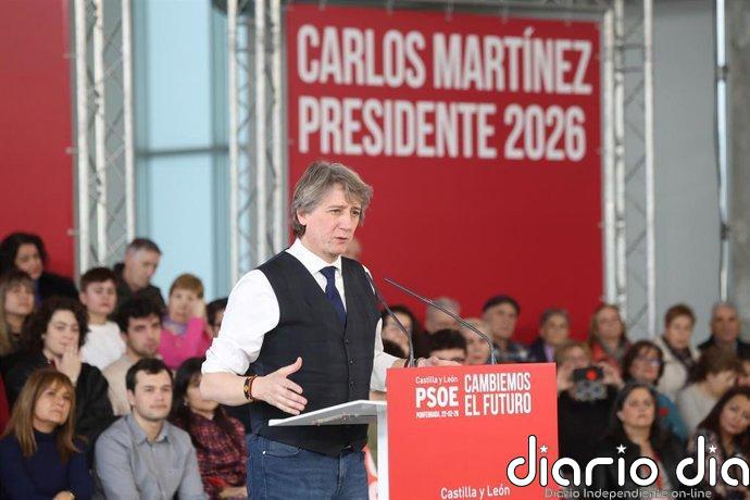 Carlos Martínez (PSOE) reclama "dar la cara" y "asumir decisiones políticas" tras el "durísimo" auto contra Zapatero