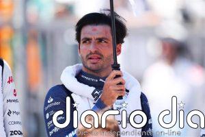 Carlos Sainz: "Es muy posible que los neumáticos con lluvia no entren en temperatura"