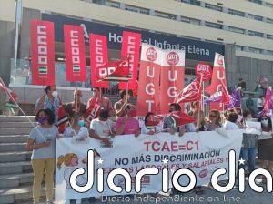 Casi 30.000 TCAEs y técnicos especialistas, convocados a huelga en Andalucía este lunes por "incumplimiento" de acuerdos