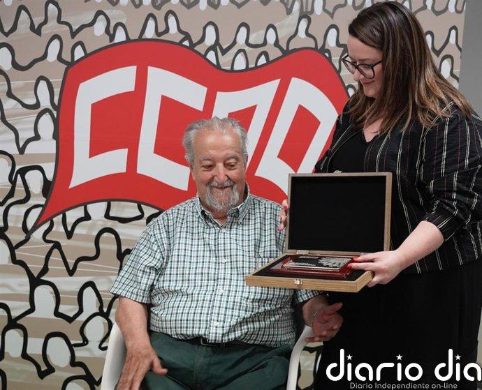 CCOO de Cantabria homenajea a José López Coterillo, su fundador y primer secretario general: "Ejemplo de compromiso"