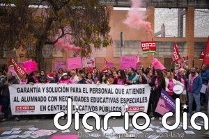 CCOO muestra su respaldo a las reivindicaciones de PTIS de Andalucía que irá a la huelga el día 13