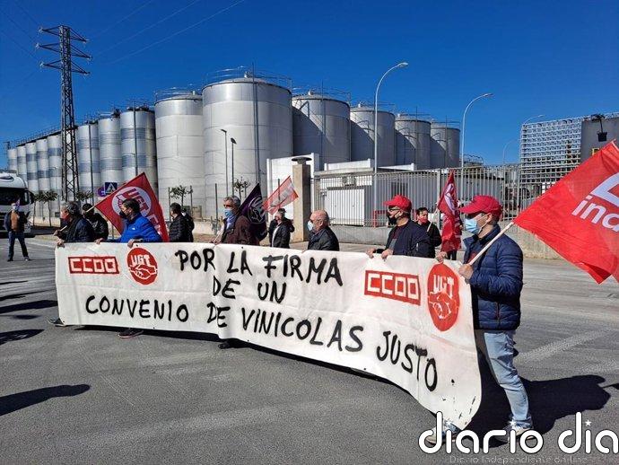 CCOO y UGT advierten del bloqueo en la negociación del convenio de vinícolas en Ciudad Real