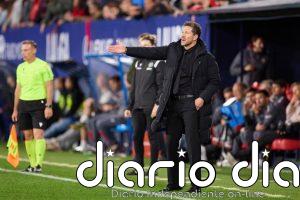'Cholo' Simeone: "Cada vez que pudimos hilvanar cuatro pases, generamos situaciones de gol"