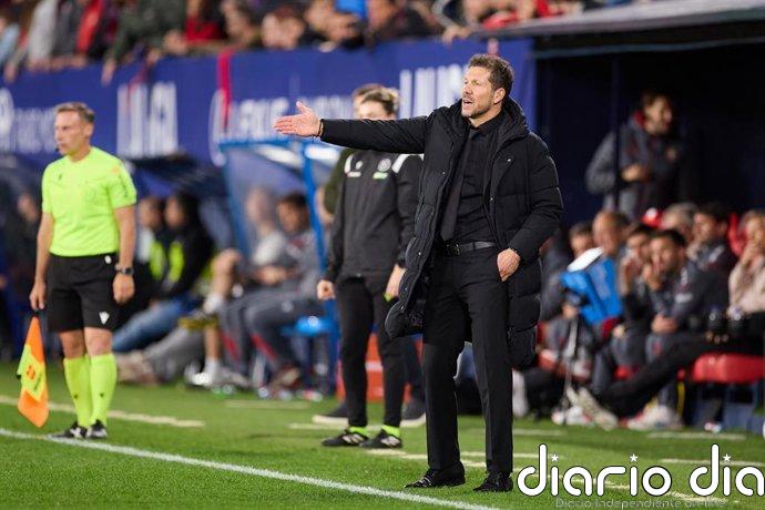 'Cholo' Simeone: "Cada vez que pudimos hilvanar cuatro pases, generamos situaciones de gol"