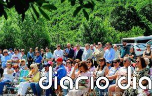 Cientos de romeros y campurrianos participan en la festividad de la Virgen de la Rosa