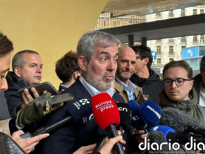 Clavijo asegura que el Gobierno canario tenía "razón" y ve "evidente" que se podían haber "reducido riesgos"