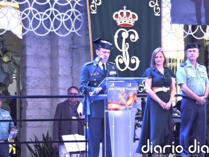 Combatir la violencia de género y la ciberdelincuencia, entre los retos del nuevo jefe de la Guardia Civil de Alicante