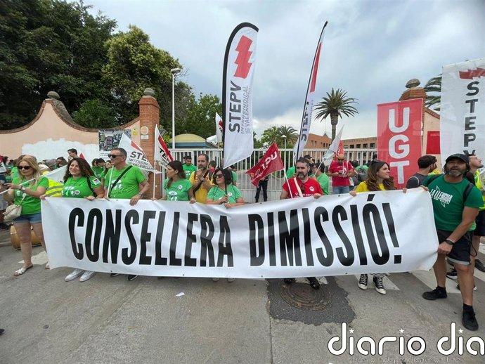 Compromís, ERC y Podemos condenan "la violencia policial" contra una manifestante en València