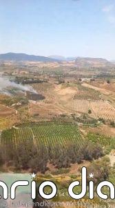 Controlado el incendio forestal declarado en un paraje de Pizarra (Málaga)
