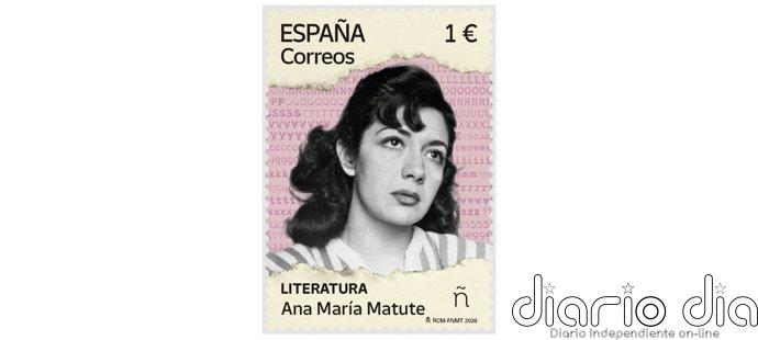 Correos lanza un sello conmemorativo dedicado a la escritora barcelonesa Ana María Matute