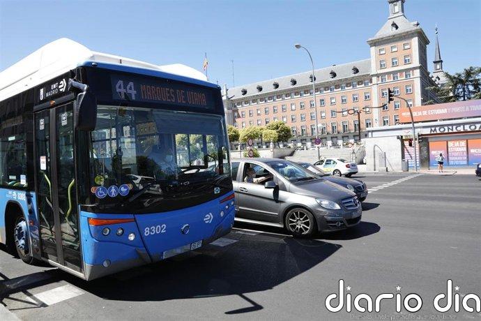 Cortes de tráfico y alteraciones en 27 líneas de EMT y 47 interurbanas por la marcha para pedir la dimisión de Sánchez