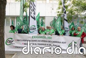 CSIF convoca el viernes paros de una hora en la Agencia Tributaria para exigir mejoras laborales
