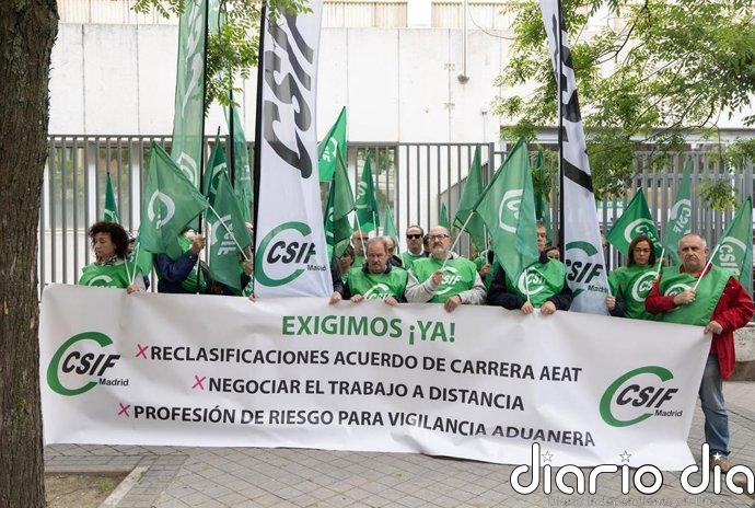 CSIF convoca el viernes paros de una hora en la Agencia Tributaria para exigir mejoras laborales