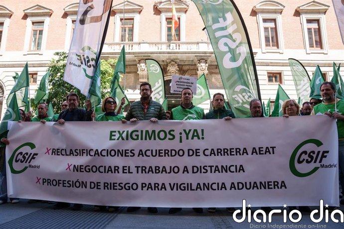 CSIF convoca este miércoles paros de una hora en la Agencia Tributaria para exigir mejoras laborales