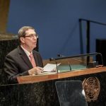Cuba reitera su rechazo a las sanciones de EEUU y pide "alzar la voz" frente a la amenaza militar estadounidense