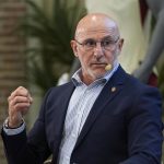 De la Fuente subraya que habrá solo "tres porteros" en su lista para el Mundial