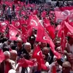 Decenas de miles de simpatizantes de Ozel se manifiestan en Ankara