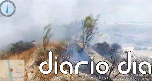 Declarado este domingo un incendio forestal en el paraje La Juaida, en Viator (Almería)