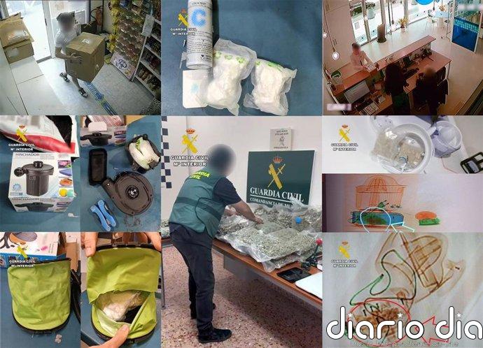 Desmantelado un grupo que enviaba droga oculta en electrodomésticos desde Murcia y Valencia a países europeos