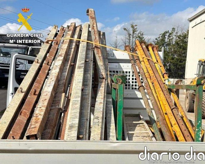 Detenido un vecino de Penagos por el robo de más de 30.000 euros en materiales de obra en Camargo