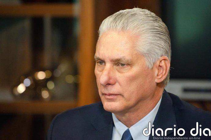 Díaz-Canel afea que EEUU niegue el bloqueo petrolero impuesto a Cuba