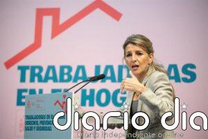 Díaz dice que la Comunidad de Madrid quiere "trabajadores explotados" tras su recurso contra la regularización