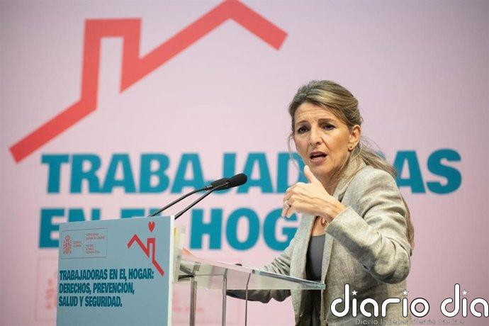 Díaz dice que la Comunidad de Madrid quiere "trabajadores explotados" tras su recurso contra la regularización
