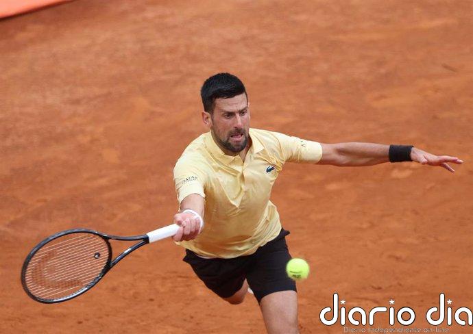 Djokovic flaquea en Roma y cae en su debut