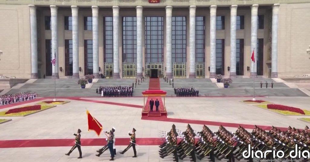Donald Trump vende su viaje a China como un éxito