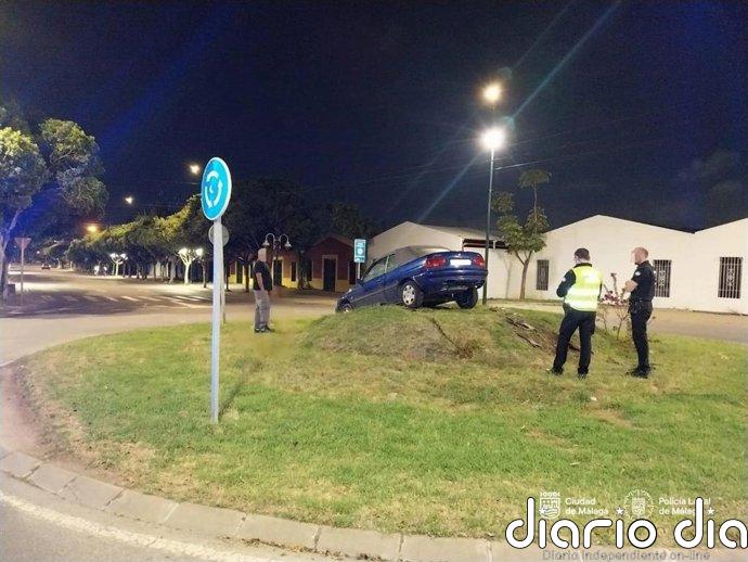 Dos detenidos en Málaga por un delito contra la seguridad vial y por el presunto robo de un coche