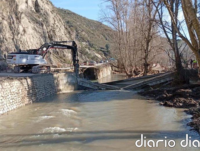 Dúdar (Granada) remite al Gobierno un informe de daños por el temporal cercano al millón de euros
