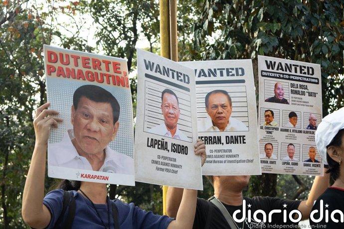 Duterte seguirá detenido en La Haya pese a pedir su liberación provisional por razones de salud