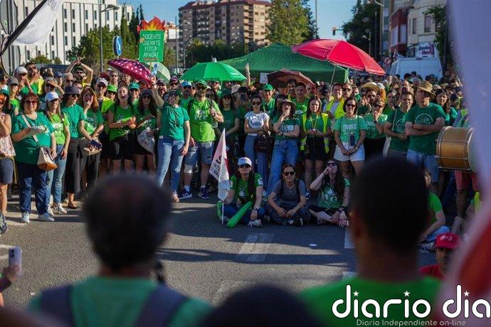 Educación cifra en un 22,98% el seguimiento de la undécima jornada de huelga indefinida