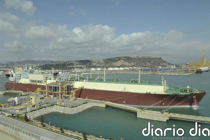 EEUU y Argelia copan casi el 70% del gas natural llegado a España en abril