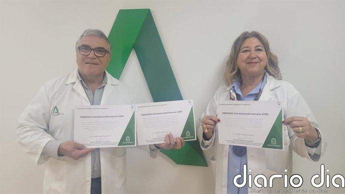 El Área Sanitaria Norte de Jaén se alza con tres galardones en los Premios #AndalucíaSeVacuna 2026