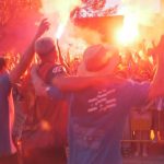 El ascenso del Depor desata la fiesta y la euforia en Valladolid
