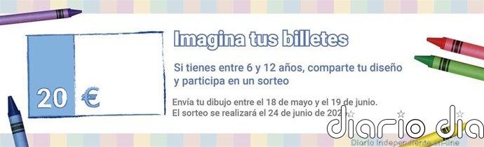 El Banco de España invita a niños de entre 6 y 12 años a diseñar los billetes del futuro
