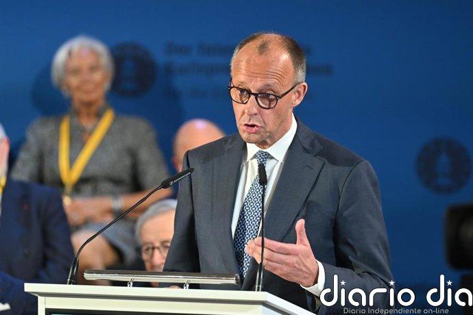 El canciller alemán Friedrich Merz rechaza la emisión de deuda conjunta de la UE