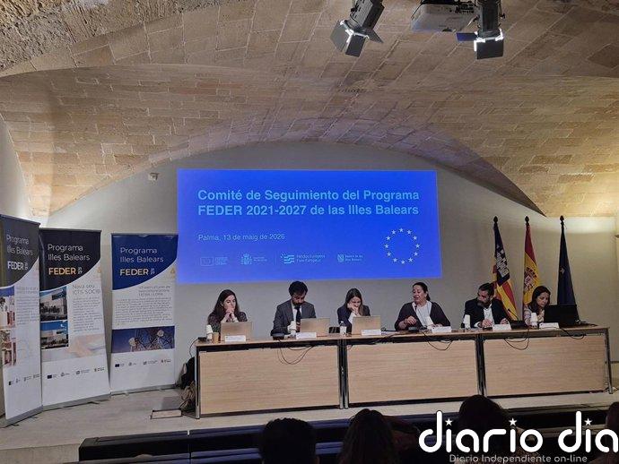 El comité de seguimiento del programa Feder de Baleares analiza la ejecución de varios proyectos