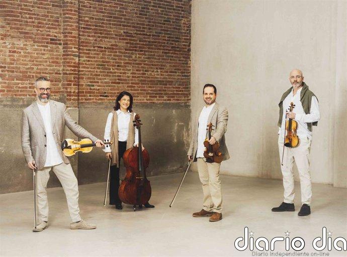 El Cuarteto Quiroga cierra este lunes el XIV Ciclo de Música de Cámara y Solistas en el Teatro Liceo de Salamanca