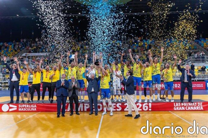 El CV Guaguas conquista la Superliga por cuarto año seguido