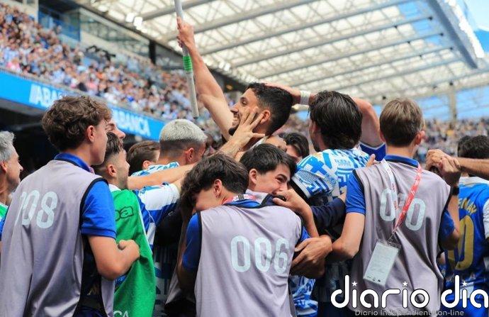 El Deportivo remonta al Andorra por el camino directo a Primera