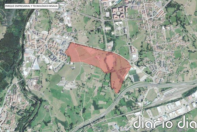 El Gobierno regional formula declaración ambiental estratégica del PSIR del Parque Empresarial Bisalia de Torrelavega