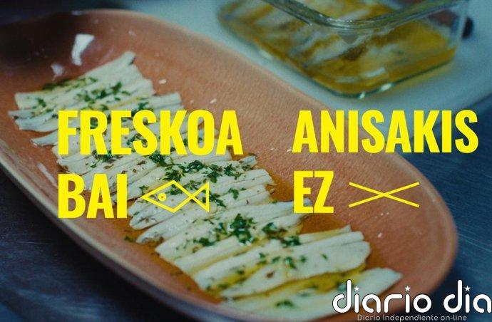El Gobierno Vasco impulsa la campaña '#FrescosSiAnisakisNo' para fomentar el consumo seguro de pescado fresco