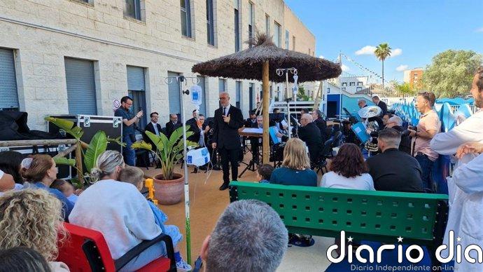 El Hospital Juan Ramón Jiménez de Huelva celebra el Día de la Infancia Hospitalizada con la Banda Municipal