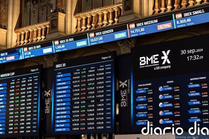 El Ibex 35 cae un 0,21% al cierre, con IAG volando por encima del 6%