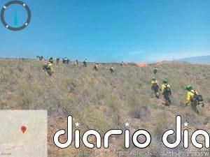 El Infoca da por estabilizado el incendio de Almería, donde se mantienen seis medios aéreos