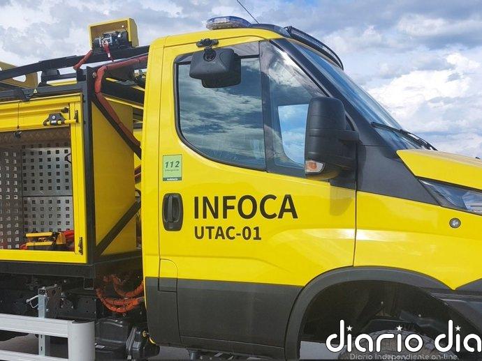 El Infoca da por extinguido el incendio del Pozo de los Frailes en Níjar (Almería)