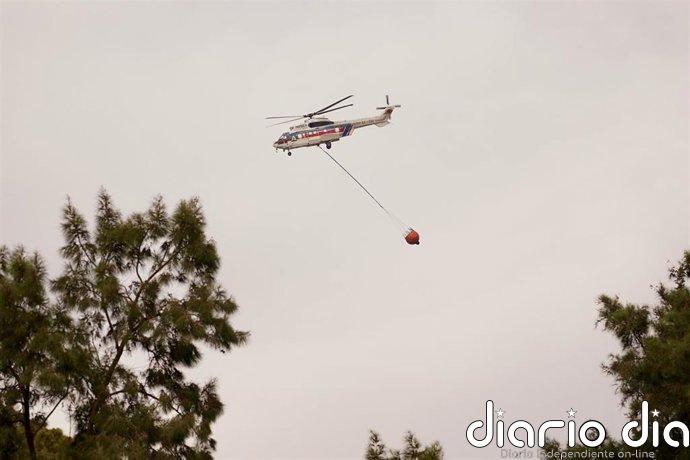 El Infoca da por extinguido el incendio forestal declarado en el paraje Jaral de Cálar de Lanjarón (Granada)