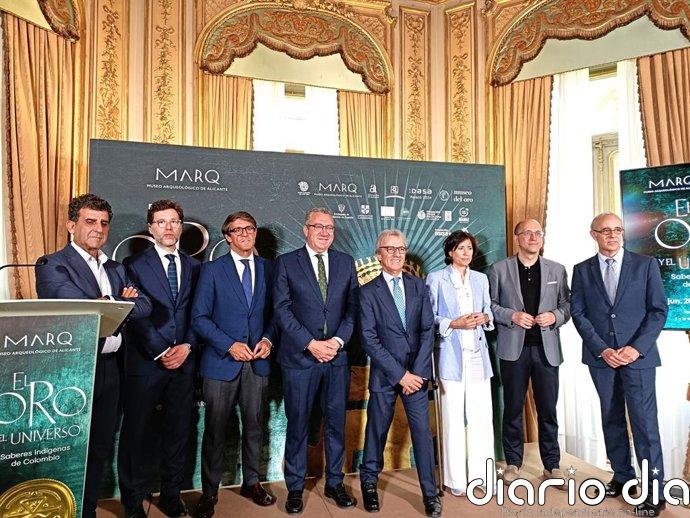 El "mayor préstamo" del Museo del Oro a España "en muchos años" nutre una muestra viajera que estrenará el MARQ